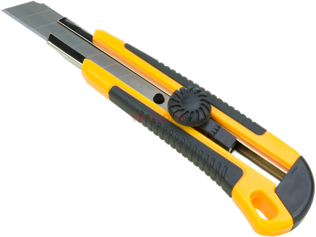 Utility Knife Ratchet Retractable Snap Off Razor Blade Box